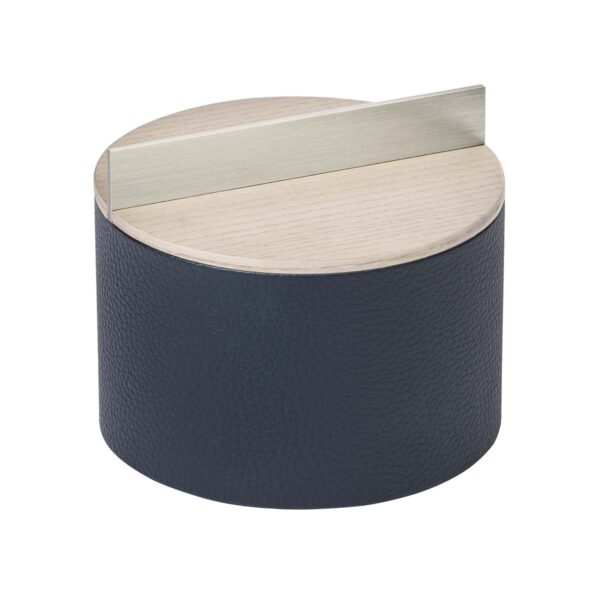 GB-Riviere-GS3-PF-M-DamaRoundBox-SM-HIGH-BLK-ashwood-titanium-01-1200x1200-100KB Riviere Dama Round Box | Kneen & Co