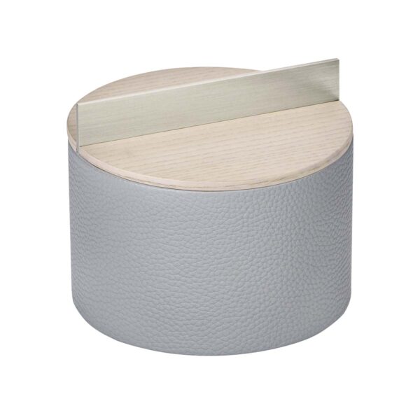 GB-Riviere-GS3-PF-M-DamaRoundBox-SM-HIGH-Grey-ashwood-titanium-01-1200x1200-100KB Riviere Dama Round Box | Kneen & Co