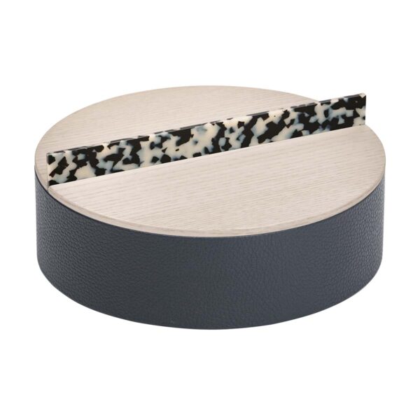 GB-Riviere-GS4-PF-A-DamaRoundBox-LG-LOW-BLK-ashwood-tortoise-01-1200x1200-100KB Riviere Dama Round Box | Kneen & Co