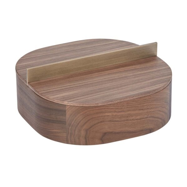 GB-Riviere-GS5-N-M-DamaRoundedShapedBox-LG-LOW-walnut-titanium-01-1200x1200-100KB Riviere Dama Square Rounded Box | Kneen & Co
