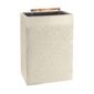 Riviere Frida Leather Laundry Basket | Kneen & Co