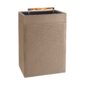 Riviere Frida Leather Laundry Basket | Kneen & Co