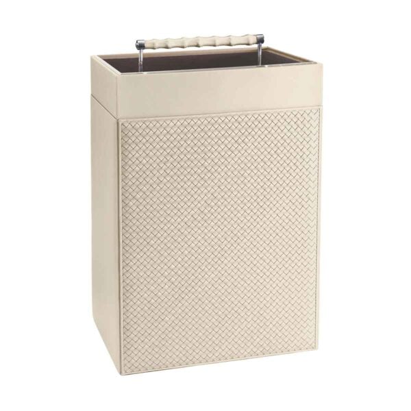 GB-Riviere-LB-INT-BP-Lea-Hndwvn-LaundryBasket-Woven-LeatherCovered-BAMBOO-Handle-IVORY-CUTOUT01-1200x1200-100KB Riviere Lea Leather Laundry Basket | Kneen & Co