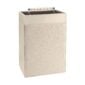 Riviere Lea Leather Laundry Basket | Kneen & Co