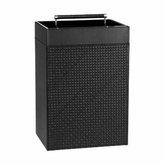 Riviere Diana Leather Laundry Basket | Kneen & Co