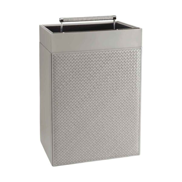 Riviere Diana Leather Laundry Basket | Kneen & Co