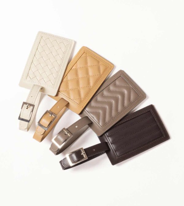 Riviere Leather Luggage Tag | Kneen & Co