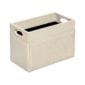 Riviere Emy Handwoven Leather Magazine Holder | Kneen & Co