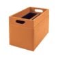 Riviere Emy Handwoven Leather Magazine Holder | Kneen & Co
