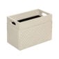 Riviere Emy Diamonds Leather Magazine Holder | Kneen & Co