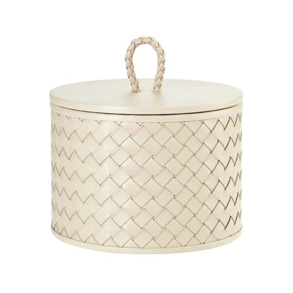 GB-Riviere-RBX1-INT-Jana-HandwovenRoundBox-WithLid-SM-IVORY-CUTOUT01-1200x1200-100KB Riviere Jana Round Box | Kneen & Co