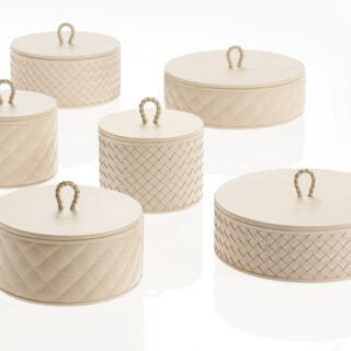Riviere Jana Round Box | Kneen & Co
