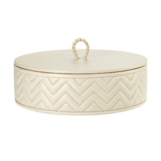Riviere Jana Round Box | Kneen & Co