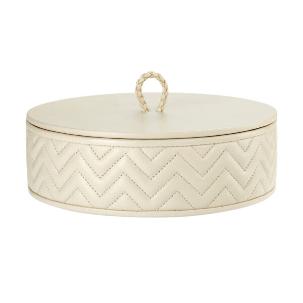 GB-Riviere-RBX3-TS-Jana-HerringboneRoundBox-WithLid-LG-IVORY-CUTOUT01-1200x1200-100KB Riviere Jana Round Box | Kneen & Co
