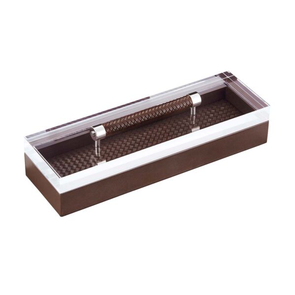 GB-Riviere-S2-PT-P-Diana-Diamonds-LongRectangularBox-withLeather-Handle-MOKA-CUTOUT01-1200x1200-100KB Riviere Diana Rectangular Box | Kneen & Co