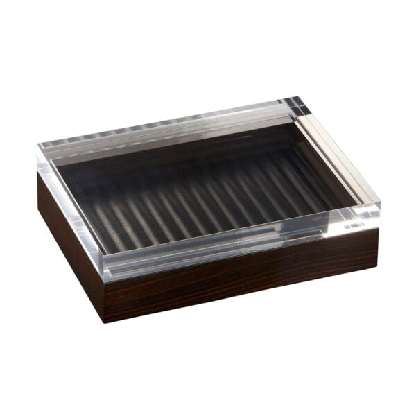 GB-Riviere-S3-EP-Febe-Ebony-Lines-RectangularBox-Quilted-Stripped-BLK-Macassar-EBONY-CUTOUT01-1200x1200-100KB Riviere Febe Rectangular Box | Kneen & Co