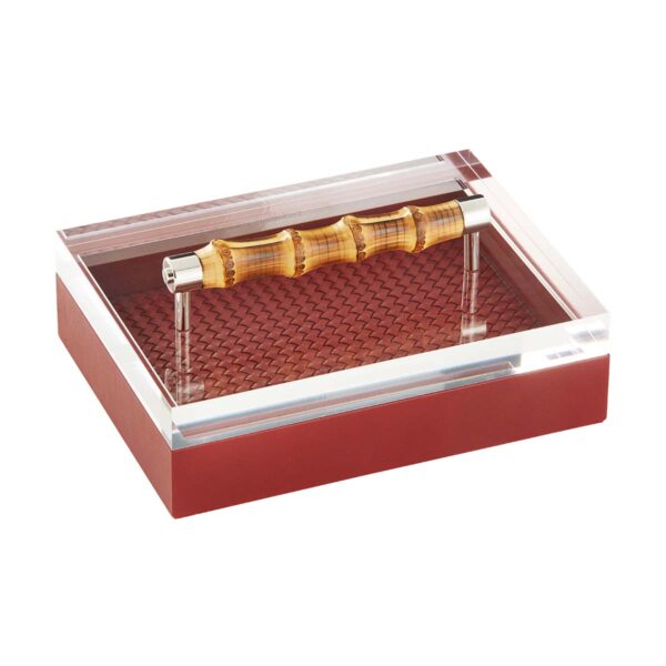 GB-Riviere-S3-INT-B-Frida-HandwovenRectangularBox-withBamboo-Handle-CHERRY-CUTOUT01-1200x1200-100KB Riviere Frida Rectangular Box | Kneen & Co