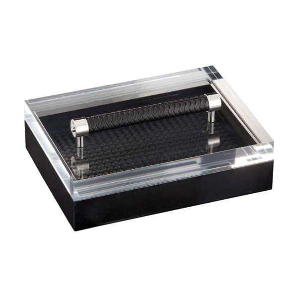 GB-Riviere-S3-INT-P-Diana-HandwovenRectangularBox-withLeatherHandle-BLK-CUTOUT01-1200x1200-100KB Riviere Diana Rectangular Box | Kneen & Co