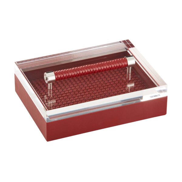 GB-Riviere-S3-INT-P-Diana-HandwovenRectangularBox-withLeatherHandle-CHERRY-CUTOUT01-1200x1200-100KB Riviere Diana Rectangular Box | Kneen & Co