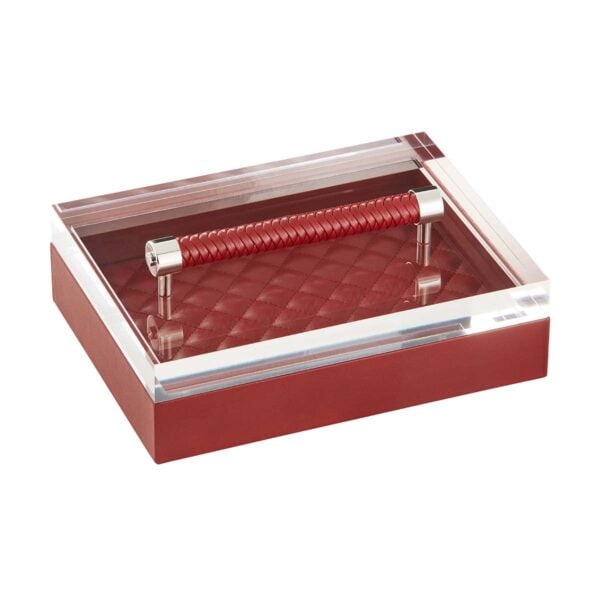 GB-Riviere-S3-PT-P-Diana-DiamndsRectangularBox-QuiltedPadded-withLeatherHandle-CHERRY-CUTOUT01-1200x1200-100KB Riviere Diana Rectangular Box | Kneen & Co