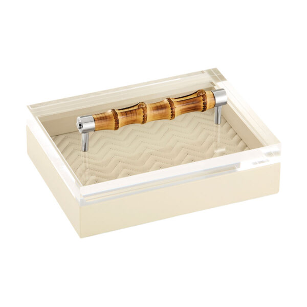 GB-Riviere-S3-TS-B-Frida-Herringbone-RectangularBox-withBAMBOO-Handle-IVORY-CUTOUT01-1200x1200-100KB Riviere Frida Rectangular Box | Kneen & Co