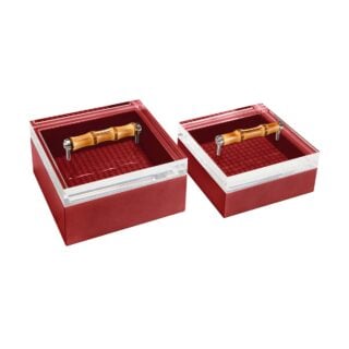 Riviere Frida Square Box | Kneen & Co
