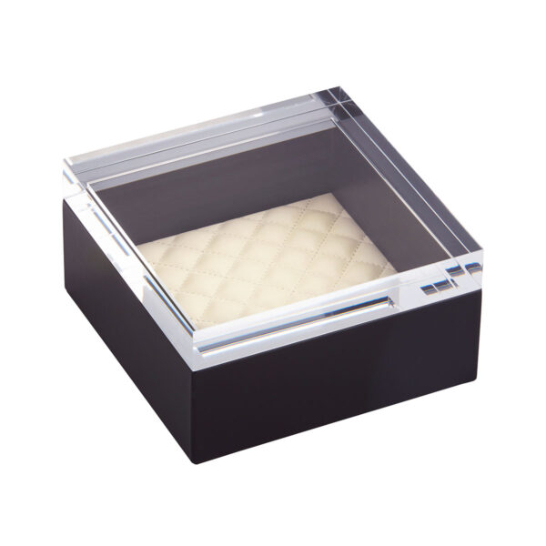 GB-Riviere-S4-PT-Febe-DiamondsSQRBox-Leather-QuiltedPadded-LG-BLK-IVORY-CUTOUT01-1200x1200-100KB Riviere Febe Square Box | Kneen & Co