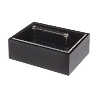 Riviere Diana Handwoven Leather Closet Box | Kneen & Co