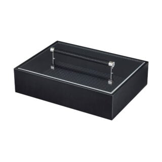 Riviere Diana Handwoven Leather Closet Box | Kneen & Co