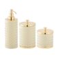 Riviere Alghero Handwoven Leather Bathroom Set | Kneen & Co