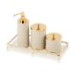 Riviere Alghero Handwoven Leather Bathroom Set | Kneen & Co
