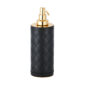 Riviere Alghero Diamonds Leather Soap Dispenser | Kneen & Co