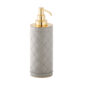 Riviere Alghero Diamonds Leather Soap Dispenser | Kneen & Co