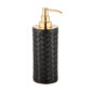 Riviere Alghero Handwoven Leather Soap Dispenser | Kneen & Co