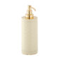 Riviere Alghero Herringbone Leather Soap Dispenser | Kneen & Co