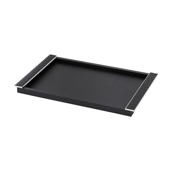 GB-Riviere-VG-ST-Circe-Rectangular-TrayDETAIL-CHROME-LG-BLK-CUTOUT01-1200x1200-100KB Riviere Circe Tray | Kneen & Co
