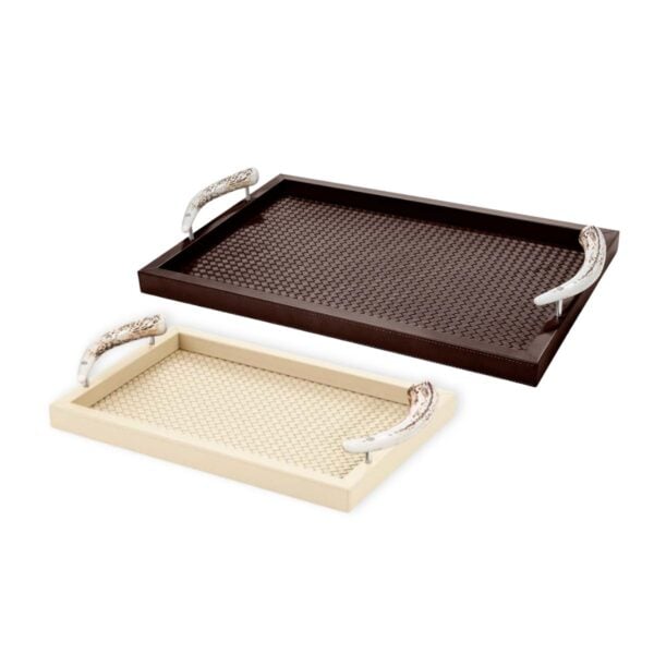GB-Riviere-VP-INT-C-VG-INT-C-Dafne-Tray-Woven-SM-LG-IVORY-CUTOUT01-1200w-100kb Riviere Dafne Tray | Kneen & Co