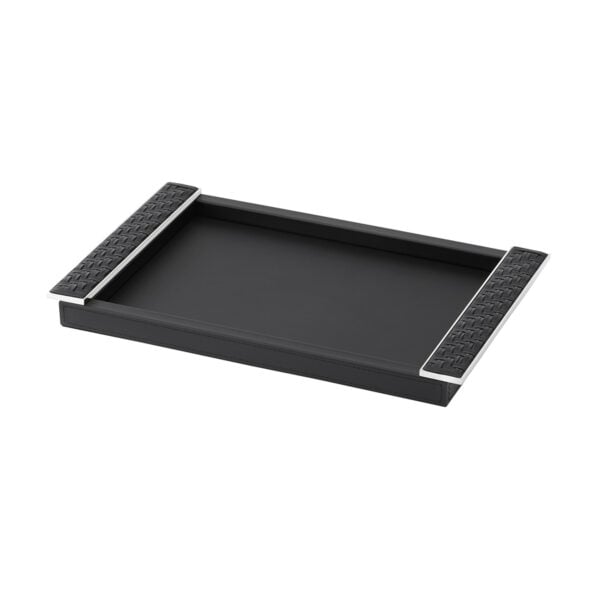 GB-Riviere-VP-ST-Circe-Rectangular-TrayDETAIL-CHROME-BLK-CUTOUT01-1200x1200-100KB Riviere Circe Tray | Kneen & Co