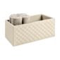 Riviere Scilla Diamonds Leather Storage Basket | Kneen & Co