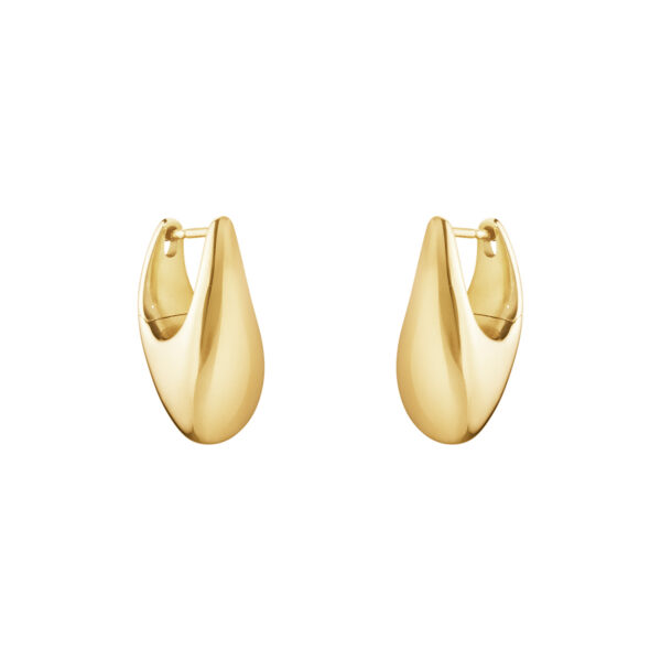 GJ-20001772-REFLECT-EARRING-1647A-YG-01-1200x1200-100KB Georg Jensen Reflect Earrings Gold | Kneen & Co