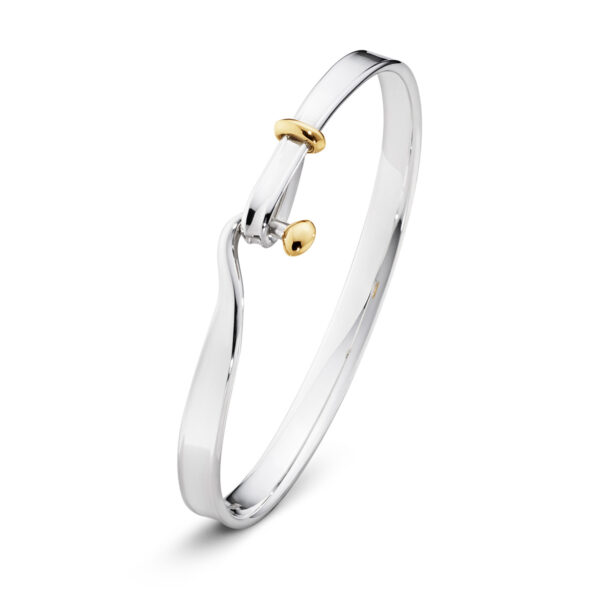 GJensen-3531176-Torun-Bangle-204-Silver-YG-1200x1200-100KB Georg Jensen Torun Bangle Silver & Gold | Kneen & Co