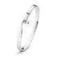 Georg Jensen Torun Bangle Silver with Diamonds 0.08 CT | Kneen & Co
