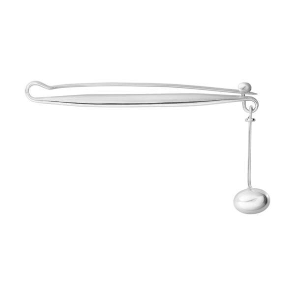 Georg Jensen Vivianna Torun Brooch Silver | Kneen & Co