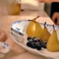 Royal Copenhagen Blue Elements Serving Platter set on table | Kneen & Co