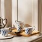Royal Copenhagen Alphabet Collection set on table | Kneen & Co