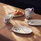 Royal Copenhagen Alphabet Collection set on table | Kneen & Co