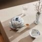 Royal Copenhagen Blue Elements Dinnerware set on table | Kneen & Co