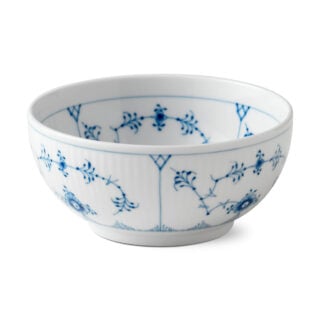 Royal Copenhagen Blue Fluted Plain Cereal Bowl | Kneen & Co