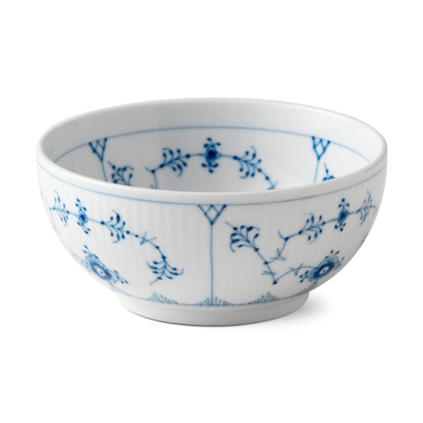 Royal Copenhagen Blue Fluted Plain Cereal Bowl | Kneen & Co