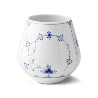 Royal Copenhagen Blue Fluted Plain Small Vase | Kneen & Co